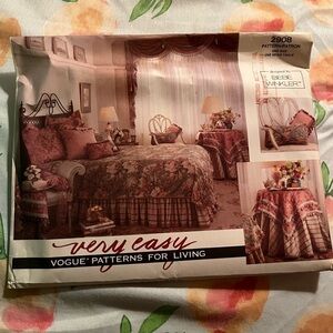 Vogue patterns for living bedroom